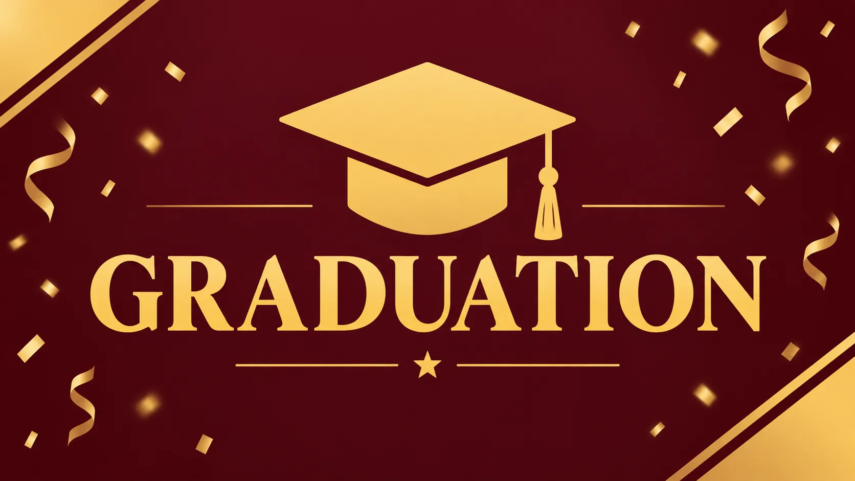 Graduation Title Card